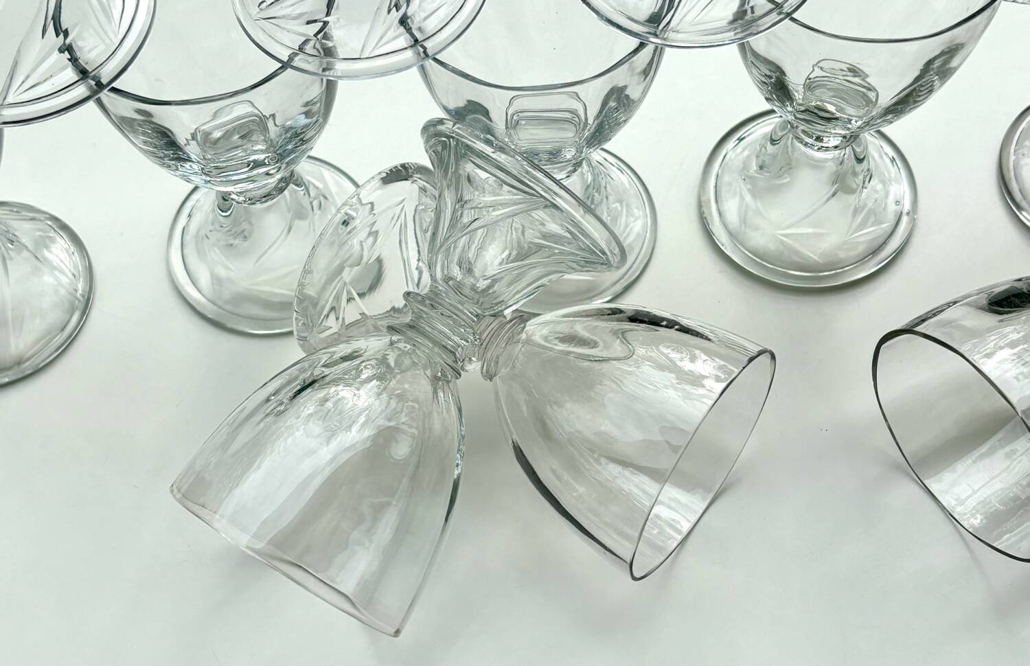 Verres Saint Louis Crystal modèle Cluny