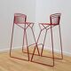 Pair of Ribelle stools, Luxy
