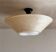 Louis Kalff ceiling light Philips from the 1950s in fibreglass.