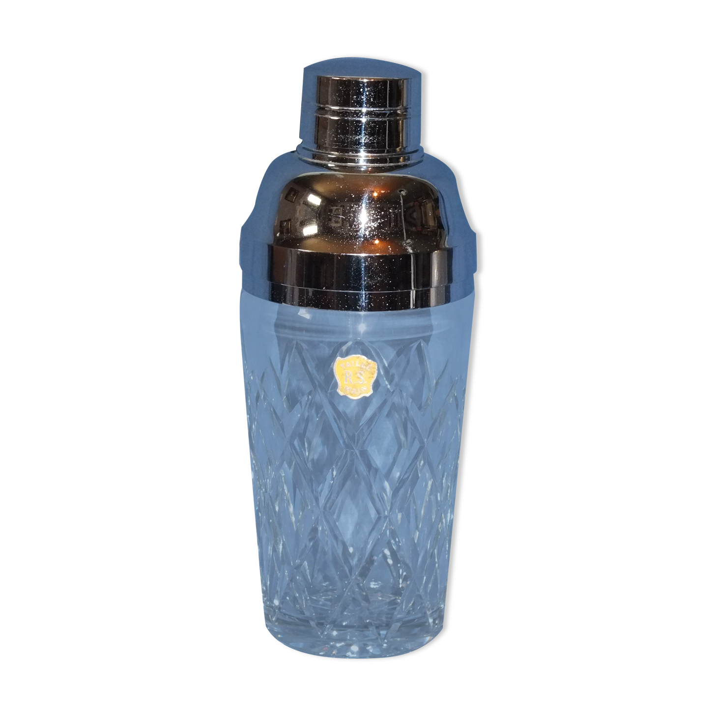 1950s hand-cut crystal shaker