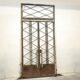 Art Deco wrought iron bedroom door, France, 1930