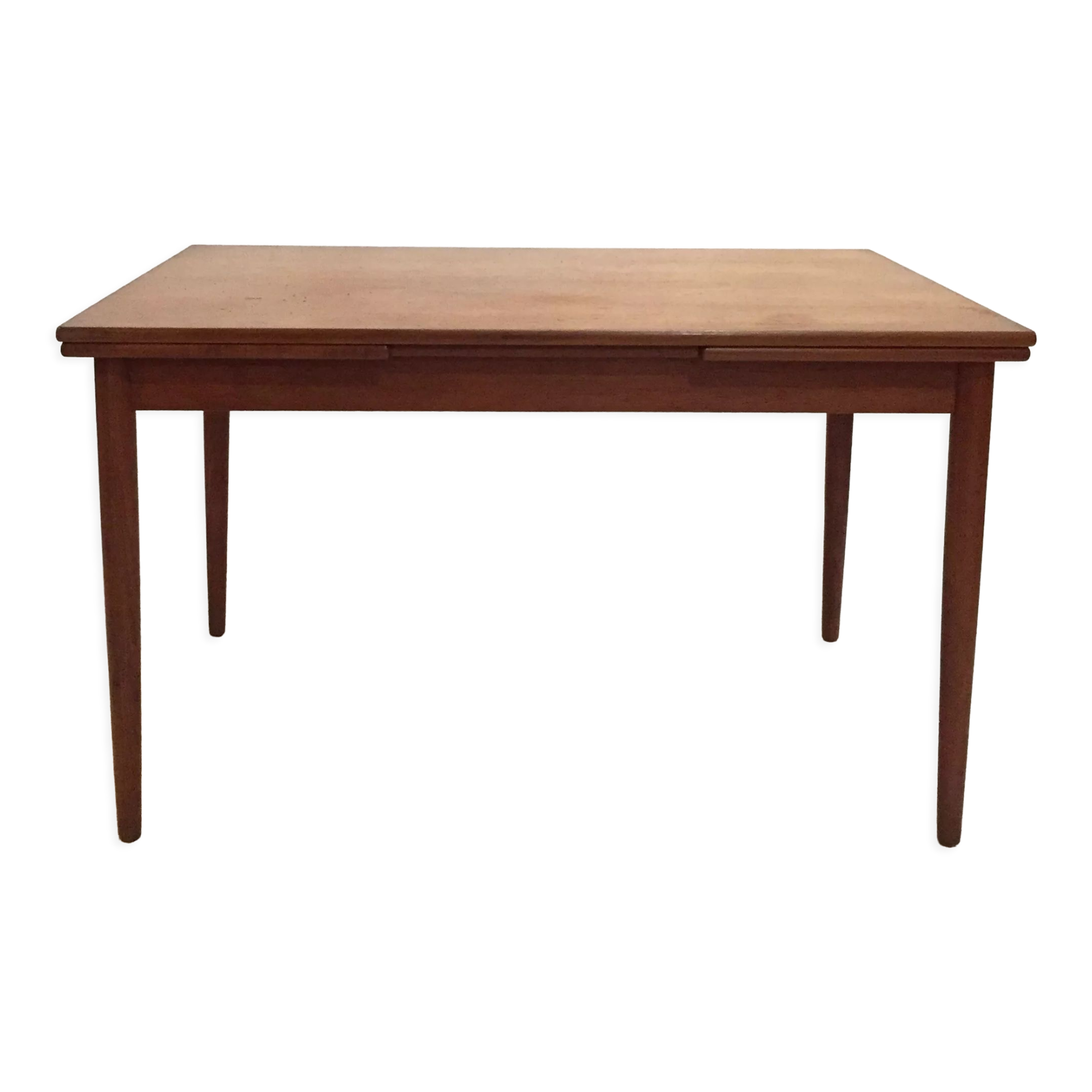 Danish dining table with extension cords
