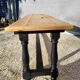 Two-tone coffee table bench, 19th century