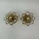 Set of 2 Palwa crystal wall lamps , 1970’s Germany