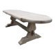 Large monastery table made of solid oak.