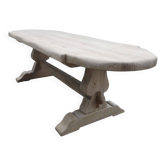 Grande table monastère chêne massif