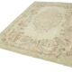 Handmade rustic oriental beige rug 195 cm x 303 cm