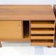Pair of modern wooden credenzas from the mid-20th century by Christian Hvidt.