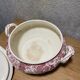 Villeroy and Boch soup tureen, Burgenland model, red