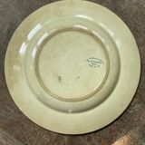 Grand plat en terre de fer " a la corbeille de fleurs" 132 bd magenta