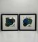 Duo of original paintings - Contemporary abstract art / Organ series