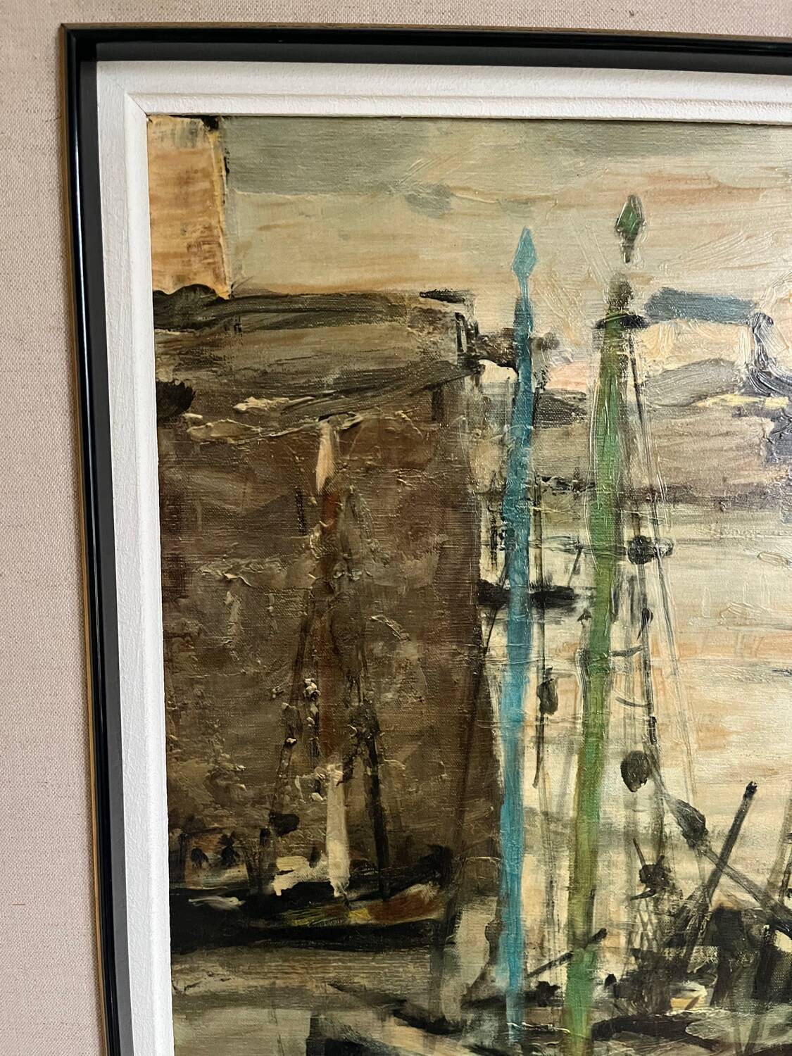Tableau peintre Baboulene
