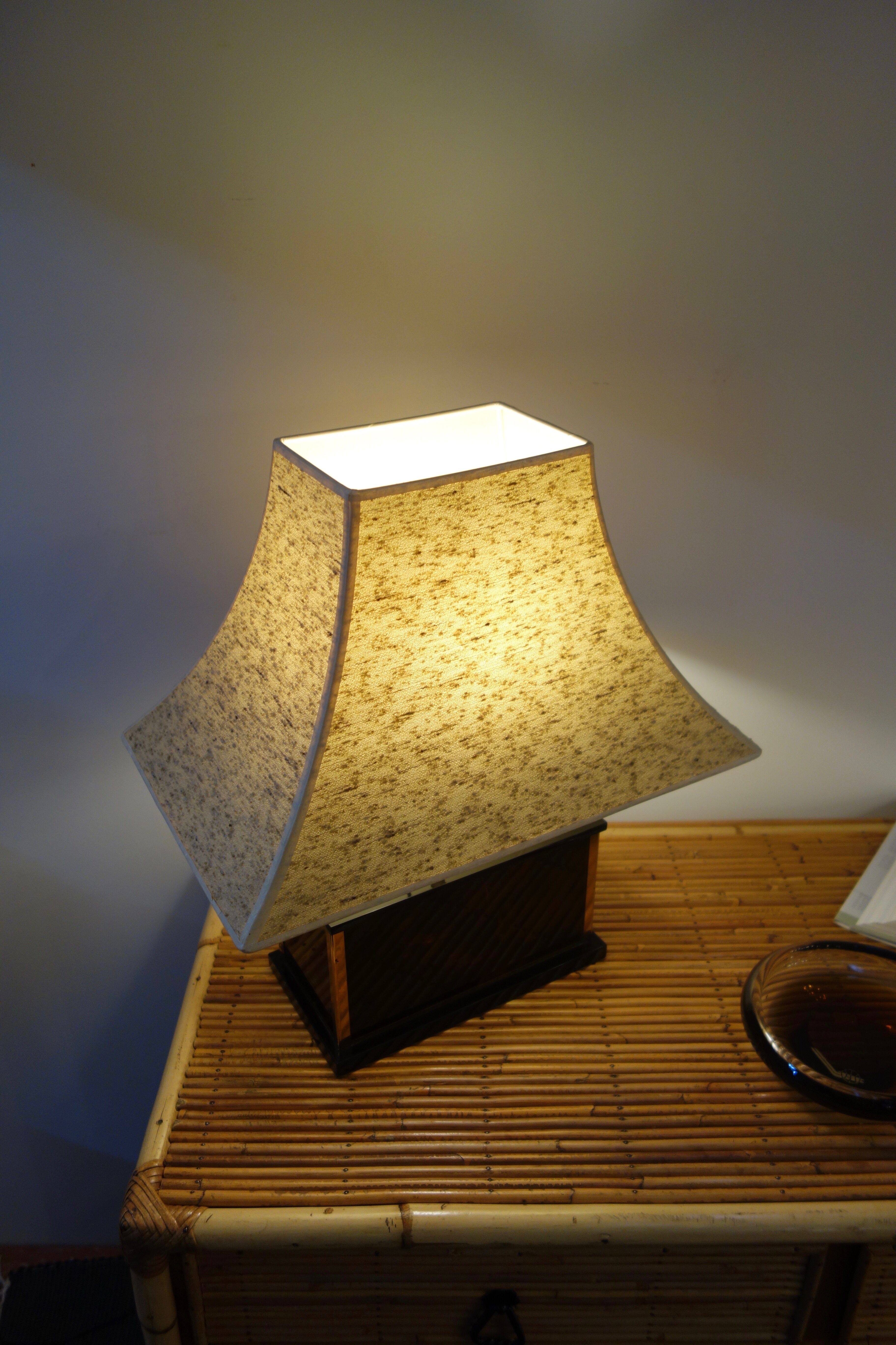 Plexiglass Pagoda lamp 1970's