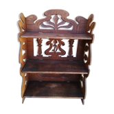 Wooden shelf