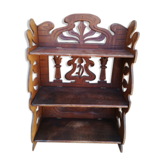 Wooden shelf