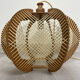Suspension scandinave en bois et fils