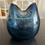 Scandinavian blue vase