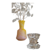 Low chandelier in Reims glass