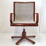 Vintage Scandinavian swivel armchair