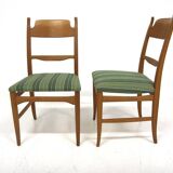 Set of 2 "Calmare Nyckel" chairs, Carl Malmsten, Sweden, 1960.