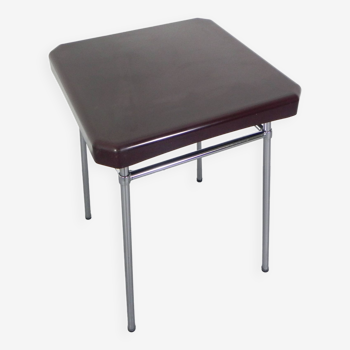 Small dining table with bakelite top 55 x 55 cm, Supraluxe