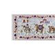 Hand-knotted rug, vintage Turkish rug 51x190 cm