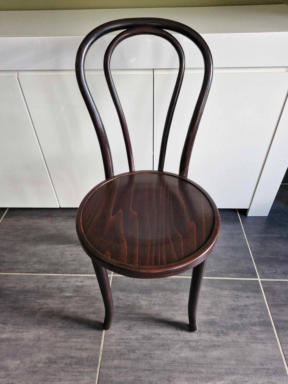 Series of 10 bistro chairs