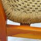 Chaises en corde vintage, 1970