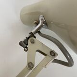 Luxo grey metal articulated lamp