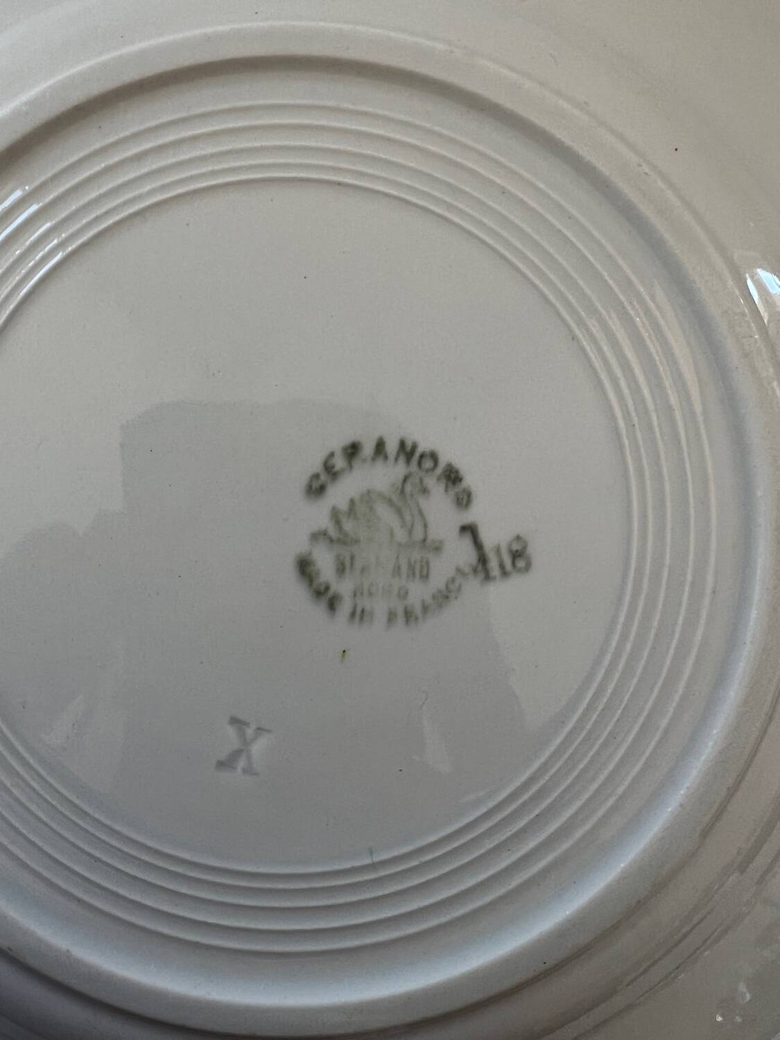 Earthenware Flat Plate by Ceranord