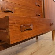 Enfilade en teck de Clausen & Son, années 1960