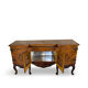 Buffet en noyer burr italien, années 1930.