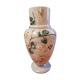 Vase opaline émaillée  papillon