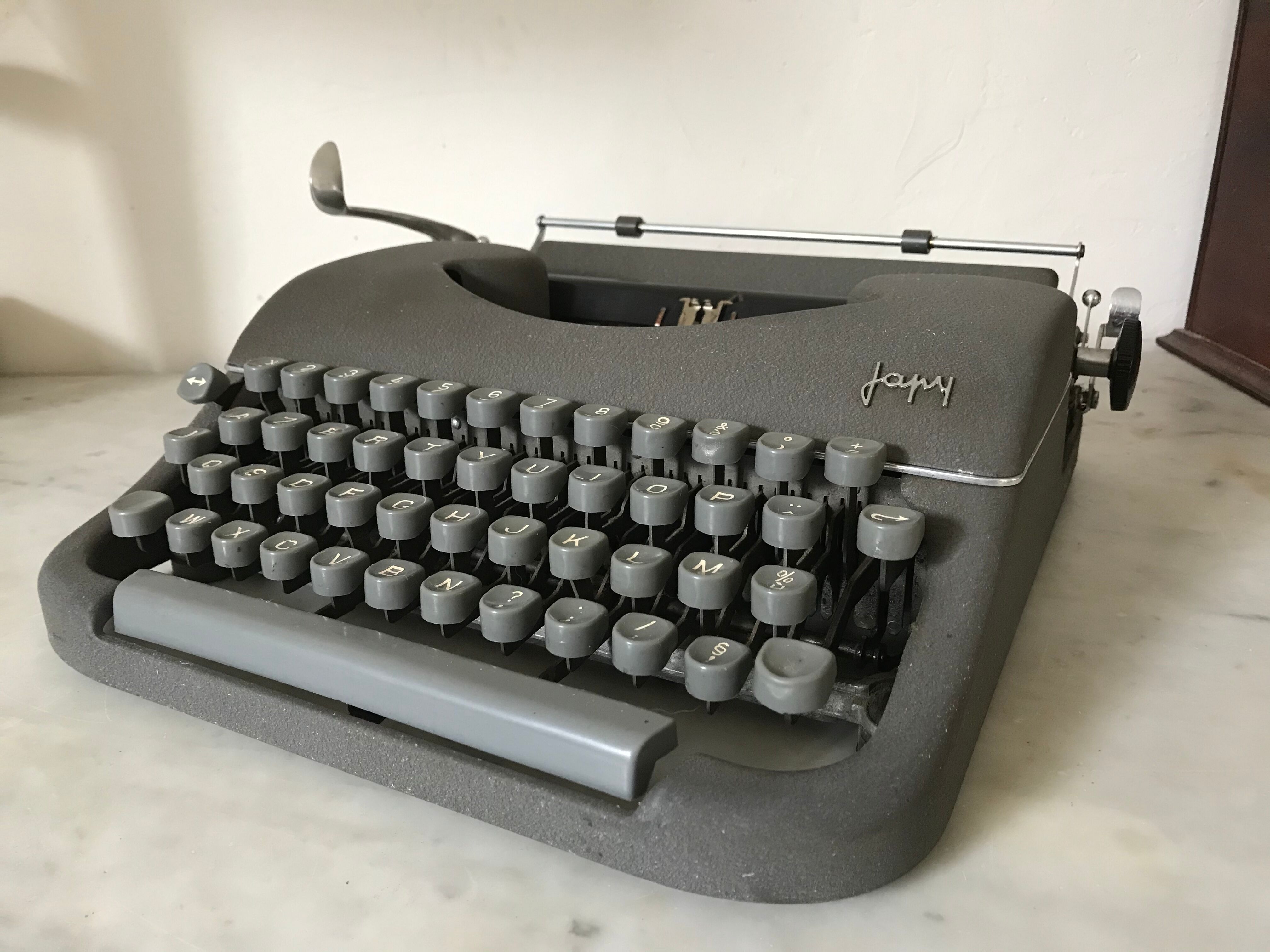 Typewriter Japy circa 1950