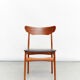 Schienning & Elgaard dining chairs for Randers
