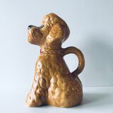Ceramic poodle pitcher