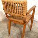 Oak and Rope Arm Chair by Audoux and Minet, Vibo