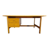 Bureau d'écriture en chêne ge125 de hans j. wegner pour getama, danemark