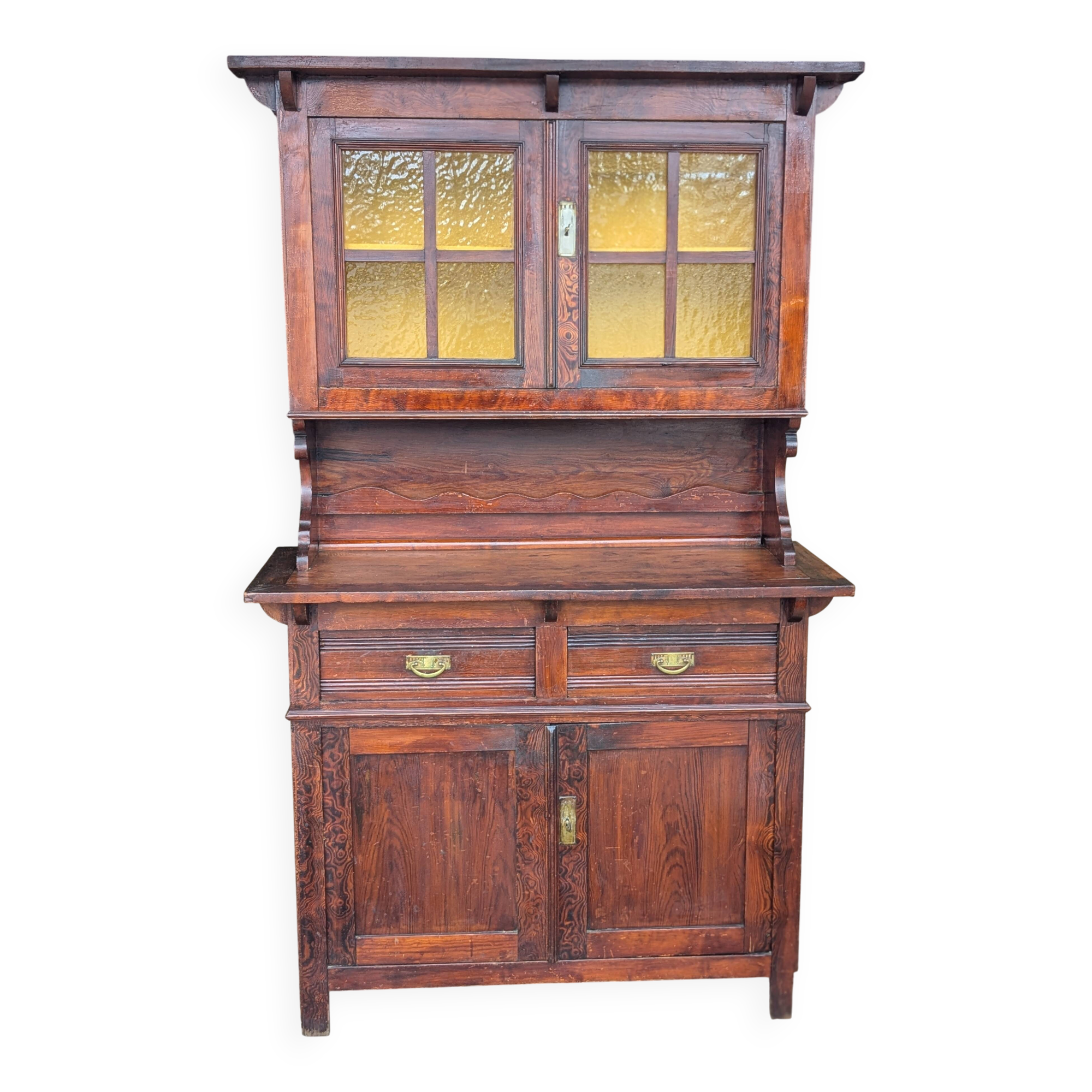 Japanese-style two-body buffet - Arts and crafts - circa 1900 Art Nouveau