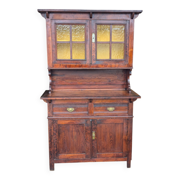 Buffet deux corps japonisant - Art and krafts - circa 1900 Art Nouveau