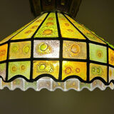 Felipe Delfinger for Feders. Brutalist ceiling lamp/ceiling light by Felipe Delfinger for Feders, 1970s.