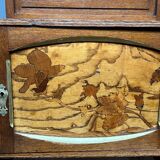 Bureau ancien français de style Art Nouveau.