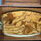 Antique French desk in Art Nouveau style.