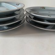 7 assiettes compartimentées Salins France