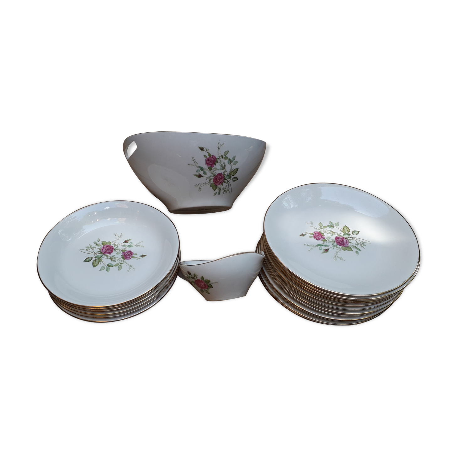 Set of Gien dishes