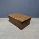 Antique painted Swedish wooden chest