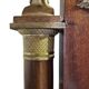 full-length mirror in mahogany Empire style