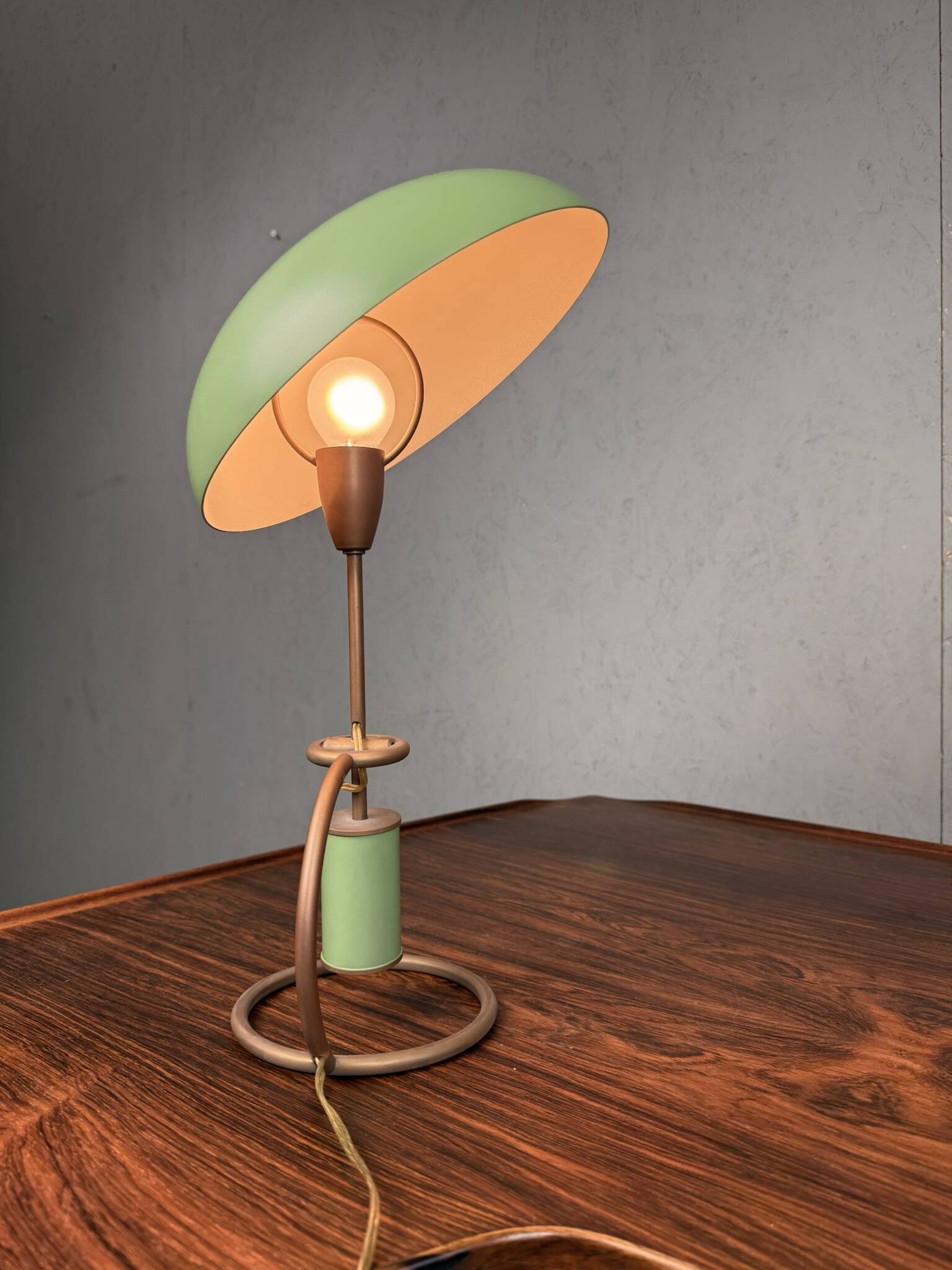 Lampe de table Angelo Lelli pour Arredoluce Mod. Scrittoio 12297, 1949