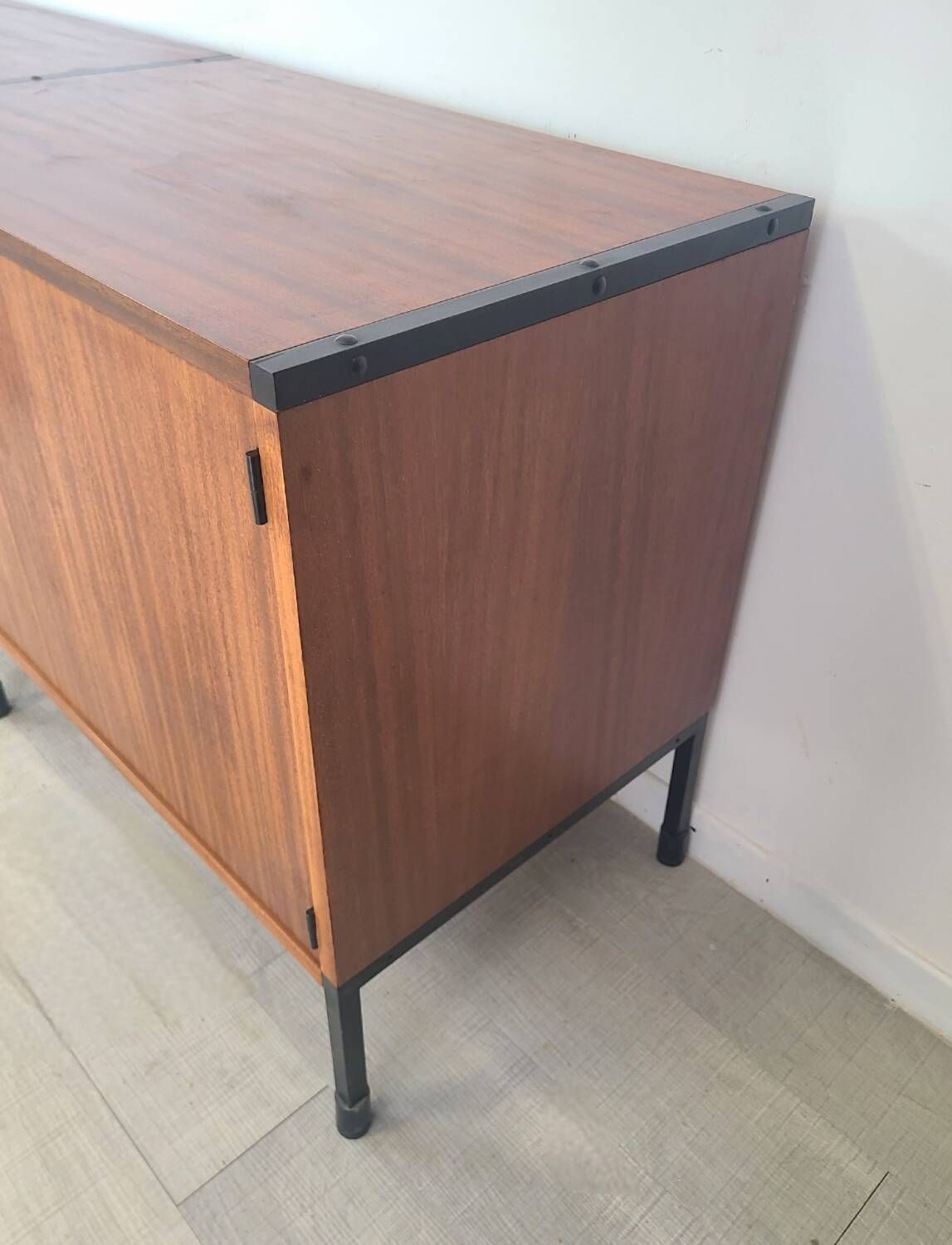 Vintage ARP Minvielle edition teak sideboard, Guariche design, 1960