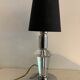 Pied de lampe de table en verre hexagonal 1940 G. Humbert